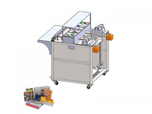 shrink film sealing cutting machine